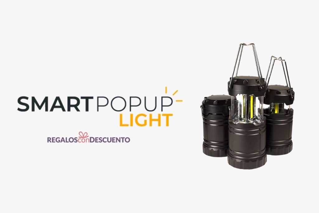 smart popup light opiniones lampara camping